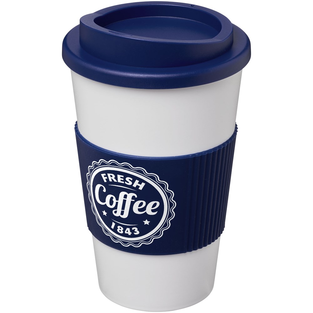 Americano® 350 ml geïsoleerde beker met grip