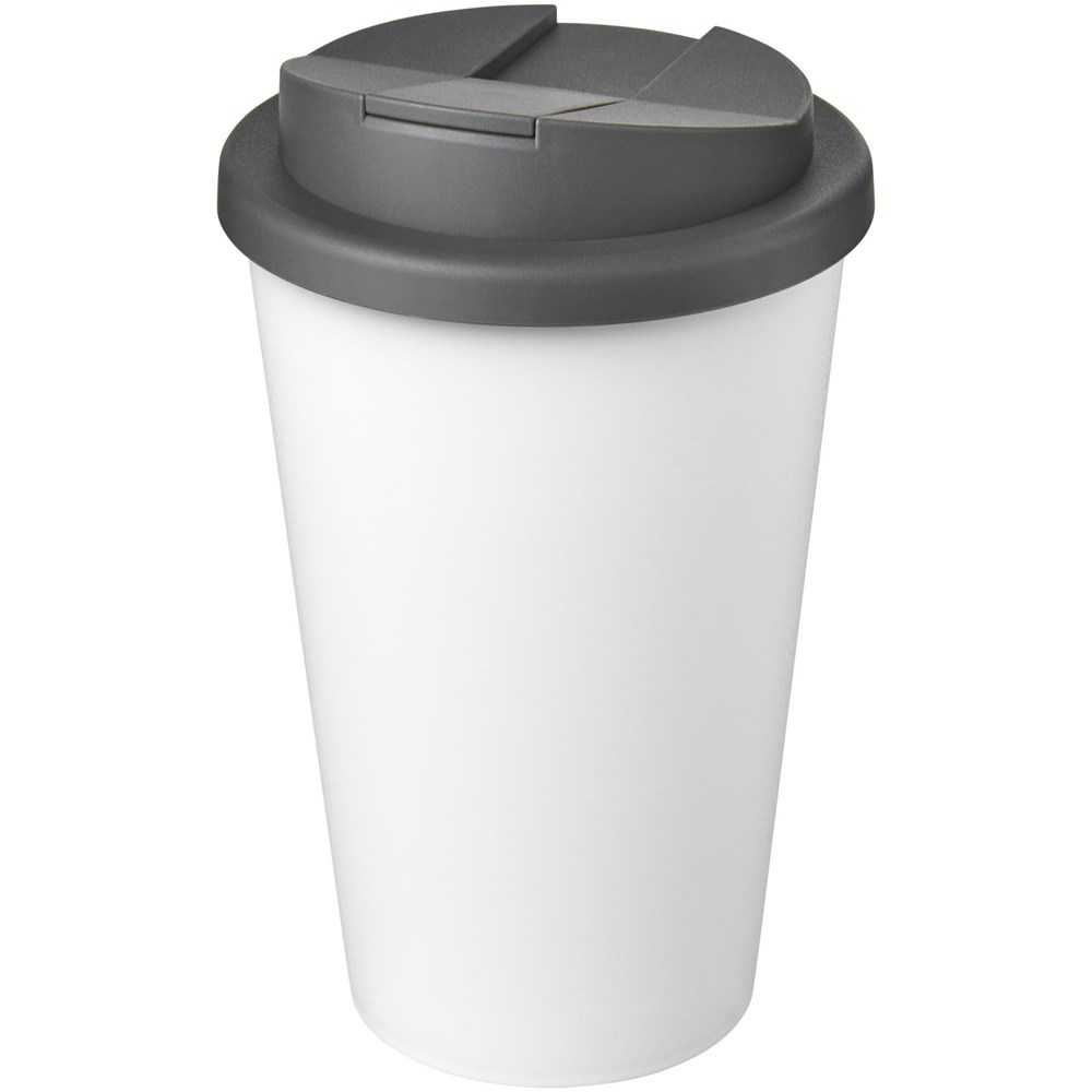 Americano® Eco 350 ml gerecyclede beker met spill-proof deksel