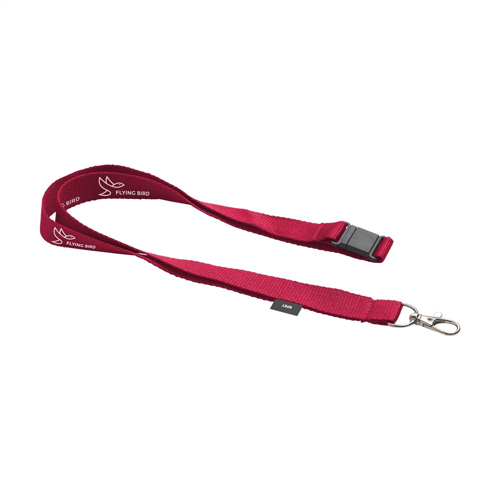 Lanyard Safety RPET 2 cm keycord