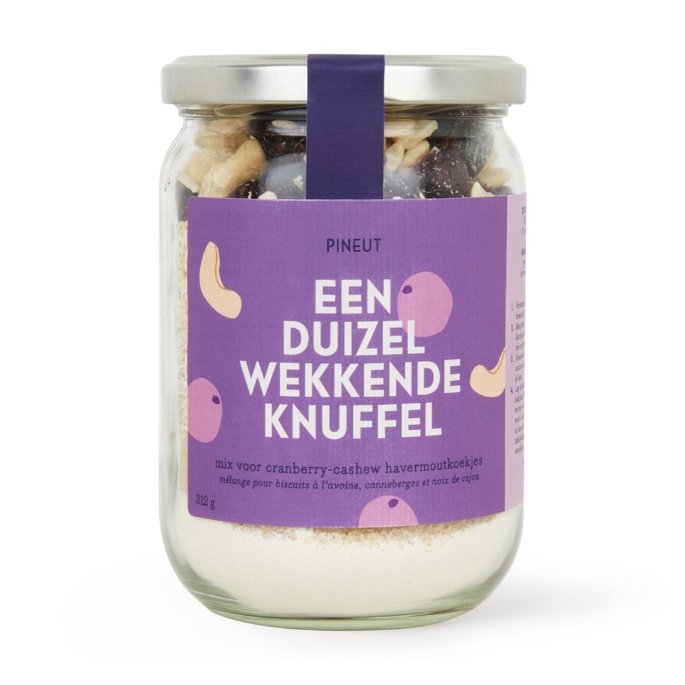 Een Duizelwekkende Knuffel Koekjes | Haver, Cranberry & Cashew