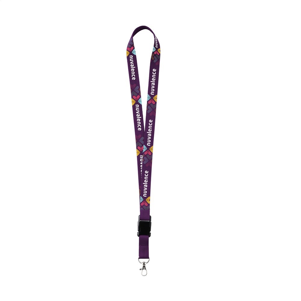 Lanyard Sublimatie Buckle keycord 25 mm