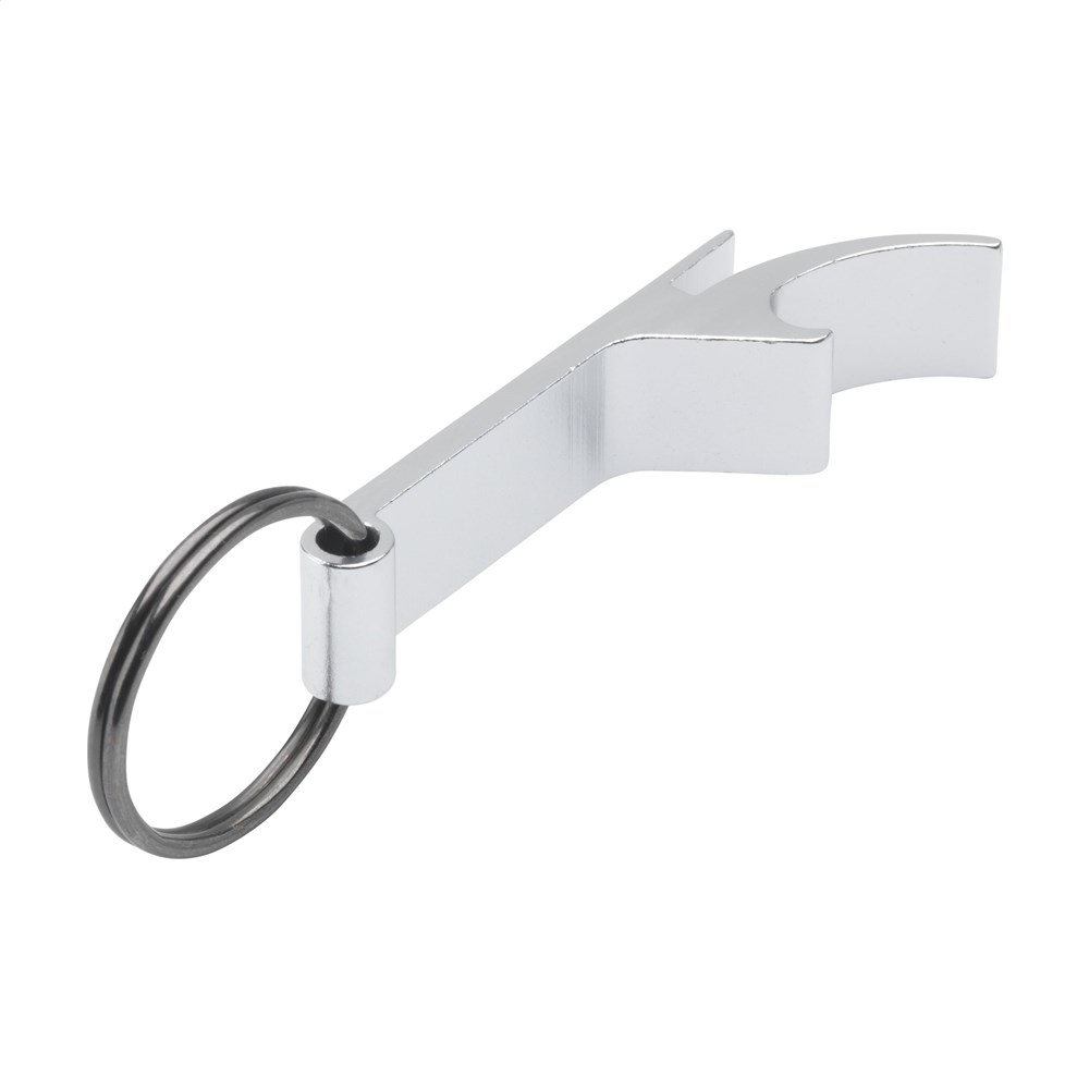 Opener GRS Recycled Aluminium sleutelhanger