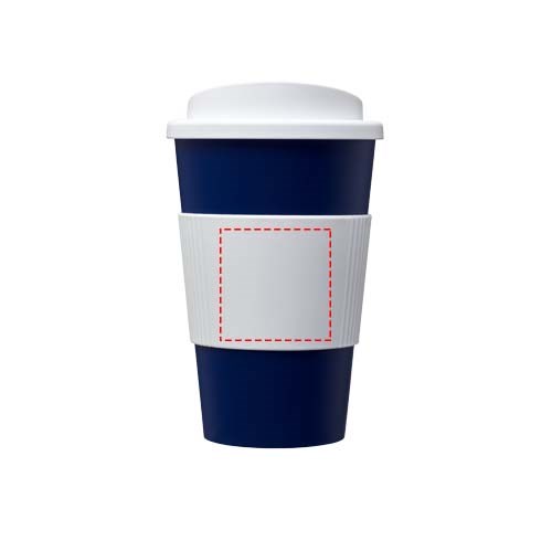 Americano® 350 ml geïsoleerde beker met grip