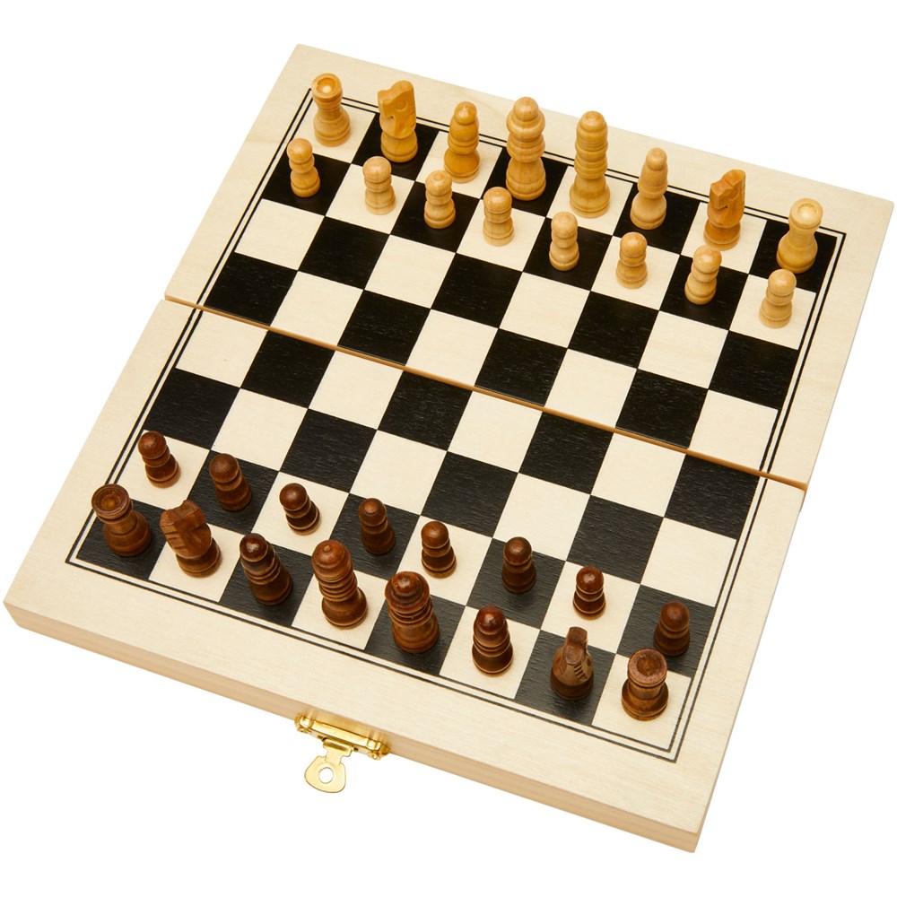 Mugo 3-in-1 houten spellenset